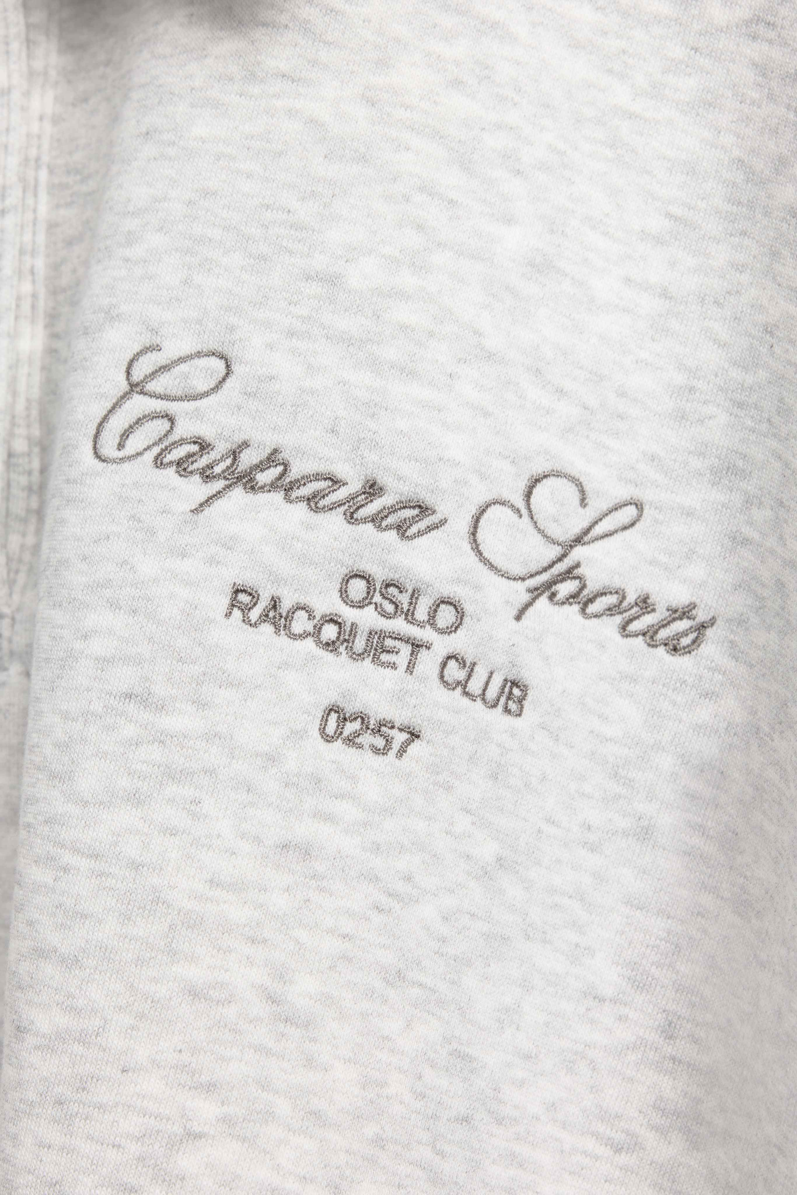 W. Racquet Club Rugby Shirt - Grey Melange